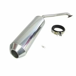 Buy ❤️ NCY Stainless Steel Carp Mouth Exhaust Pipe For 125cc And 150cc GY6 Engines 😍