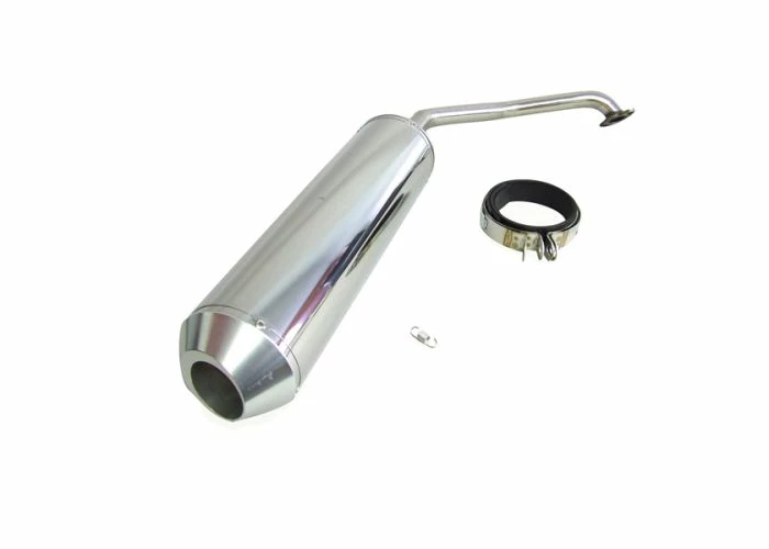 Buy ❤️ NCY Stainless Steel Carp Mouth Exhaust Pipe For 125cc And 150cc GY6 Engines 😍
