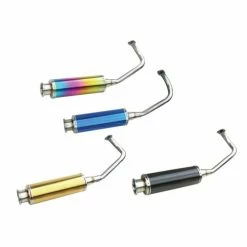 Best Sale 😉 NCY Stainless Steel Exhaust Pipe For 50cc, 125cc, And 150cc GY6 Engines ✔️