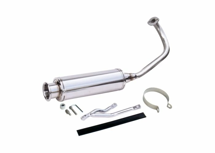 Best deal ⌛ NCY Stainless Steel Exhaust Pipe For The Honda Ruckus (NPS50) 😉 - Image 2